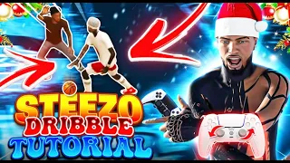 THE #1 STEEZO GLITCHY DRIBBLE TUTORIAL FOR BEGINNERS WITH HANDCAM ON NBA 2K24 [HOW TO ISO] AND MORE!