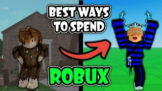 BEST THINGS TO SPEND YOUR ROBUX ON!
