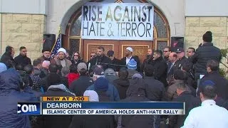 Islamic Center of America holds anti-hate rally in Dearborn