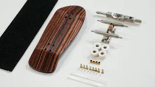I Made a Perfect Old School Fingerboard Deck | Dream build | Assemble Skate of Fingers