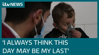 The Syrian whose daughter was born as bombs fell around the delivery room | ITV News