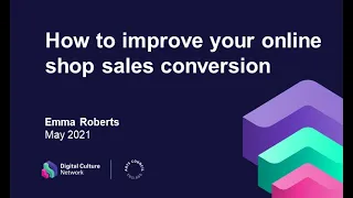 How to improve your online shop sales conversion | Digital Culture Network