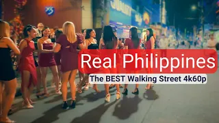 4K60p Walking Street Travel tour | Angeles City Philippines | DJI Osmo Pocket 3 DLOG-M color graded