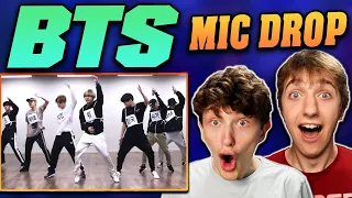 BTS - 'Mic Drop' Dance Practice (MAMA Dance Break Ver) REACTION!!