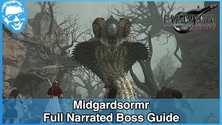 Midgardsormr Boss Fight - Full Narrated Guide - Final Fantasy VII Rebith [4k HDR]