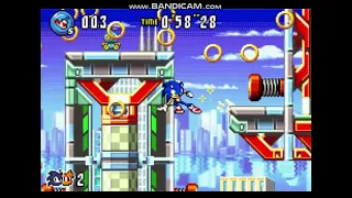 Sonic Advance 3 - Zone 1 - Route 99 - How to get Red Chaos Emerald