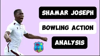 Cricket Analysis: Shamar Joseph Bowling Action Analysis