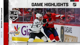 Kings @ Capitals 10/22 | NHL Highlights 2022