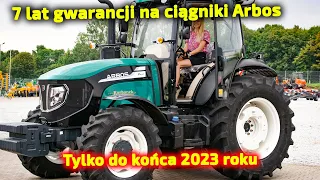 Na żywo z placu Korbanka 👉dajemy 7-lat gwarancji na Arbosy