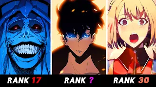 Top 50 STRONGEST Solo Leveling Characters RANKED