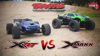 RC RACE WARS - Traxxas X-Maxx vs XRT (Stock)