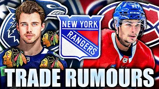 RANGERS, HABS, BLACKHAWKS TRADE RUMOURS: NEW YORK FORWARD TARGETS REVEALED? (Monahan, Beauvillier)