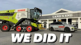 CROSSING THE FINISH LINE IN LANDS END  COMBINE CHALLENGE #OLLYBLOGS #AnswerAsAPercent 1174