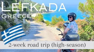 The Ultimate 2-Week Lefkada Greece Adventure: Beaches, Waterfall & More #lefkadagreece #greecetrip