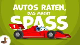 🚗 Autos raten, das macht Spaß - Bagger Mats & seine Freunde | Fahrzeuglieder | Sing Kinderlieder