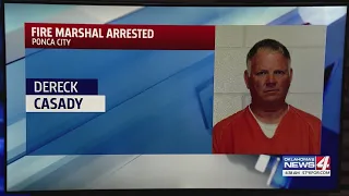 Ponca City fire marshal arrested