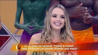 Mionzinho desafia Thaeme & Thiago a descobrir música apenas com mímica