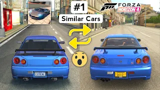 Extreme Car Driving Simulator vs Forza Horizon 4 Similar Cars - Part 1