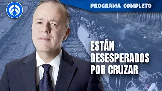 Migrantes ‘la sufren’ para llegar a EU | PROGRAMA COMPLETO | 3/10/23