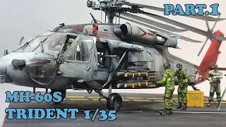 MH-60S TRIDENT  Painting & Weathering PART1(1/35 Scale ACADEMY)