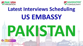 New Interview Letters - US Immigrant Visa Interview by US Embassy - NVC Interview Schedule  2023