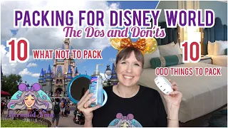 Packing for Disney World - Dos & Don'ts LIST