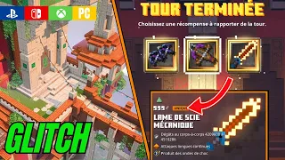 GLITCH TOUR Minecraft Dungeons ( Exploit Puissance d'Item CHEATER ) PS5, PS4, PC, XBOX,SWITCH