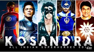 INDIAN SUPERHEROES x KOSANDRA EDIT🥵🔥| All Indian Superheroes edit | G.one x Krrish x Shaktiman edit