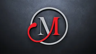 illustrator tutorial   professional logo design M Letter Logo