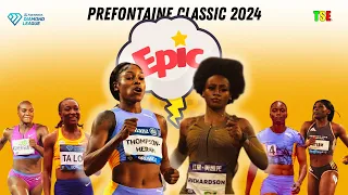 EPIC HEAD TO HEAD | Sha’carri vs Elaine Plus TaLou, Dina, Julien and Neita | Women’s 100m