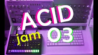 Acid Techno Hardware Jam // Model Cycles, TR6S & Behringer TD-3