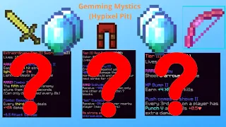 Gemming More Mystics (Hypixel Pit)