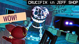 What if you use CRUCIFIX in JEFF'S SHOP? - Doors Hotel+ Update