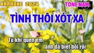 Karaoke Tình Thôi Xót Xa Tone Nam Beat Hay | Karaoke Bolero #karaokebolero #karaoke #tinhthoixotxa