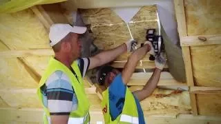 Мансардные окна VELUX. Установка окна в кровлю.