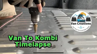 VW T5 Kombi Timelapse 2+1 Seating