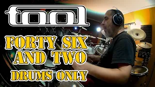 AMAZING DRUM COVER!! TOOL forty six and two ( 46 & 2 )( drums only by Stamatis Kekes)