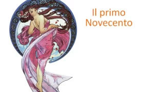 Il primo novecento in letteratura