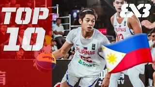 Top 10 Philippines Plays of 2018 ft. Ricci Rivero, Stanley Pringle & more! - FIBA 3x3