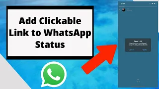 How to Add a Clickable Link to WhatsApp Status