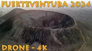 INCREDIBLE FUERTEVENTURA FROM A DRONE 2024 - 4K