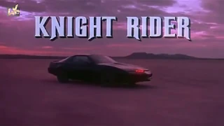 Knight Rider Intro enhanced with AI 4K 60FPS (Dain App)