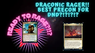 A Commander Deck Worth of Precon!!! |  Draconic Rage Commander Deck review!!!