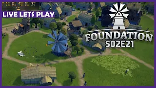 FOUNDATION 🏰 Die Leute lieben uns! • LIVE LET'S PLAY • S02E21