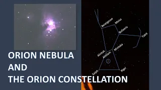 Orion Constellation: Orion Nebula from an Amateur Telescope