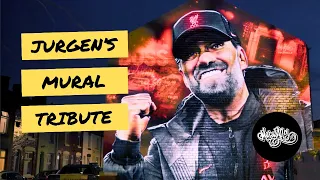 Jurgen Klopp INCREDIBLE Mural Tribute | w/ MurWalls