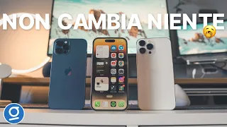 NON CAMBIA NIENTE 🥱 - iPhone 14 Pro vs iPhone 13 Pro vs iPhone 12 Pro Max Tutta la verità!
