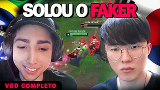 JEAN MAGO CAIU CONTRA O FAKER! (VOD COMPLETO)