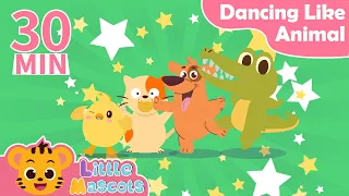 Dancing Like An Animal + Funky Animals + more Little Mascots Nursery Rhymes & Kids Songs