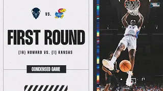 Kansas vs. Howard - First Round NCAA tournament extended highlights